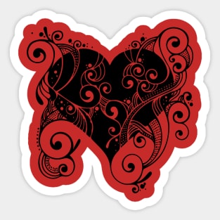 love heart Sticker